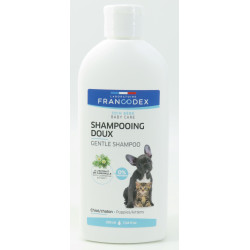Francodex Zachte Shampoo Voor Puppies en Kittens. 200 ml. Shampoo