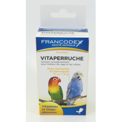 Francodex Vitaparuche. Cibo complementare per uccelli da gabbia e da voliera. Integratore alimentare