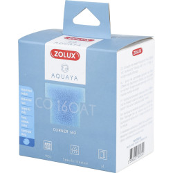 zolux Filter für Eckpumpe 160, CO 160 AT Filter blaues Schaumstoffmedium x1. für Aquarium. Filtermassen, Zubehör