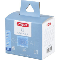 zolux Filter voor hoek 120 pomp, CO 120 Al filter fijn blauw schuim x1. voor aquarium. Filtermedia, toebehoren