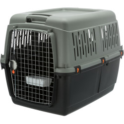 Trixie Caja de transporte Giona 5. Tamaño M. 60 x 61 x 81 cm. para perro. SÉ ECO. Jaula de transporte