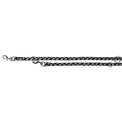 Trixie Adjustable leash Cavo Reflect Black. Size L-XL. 2 meters ø18mm. for dog Laisse enrouleur chien
