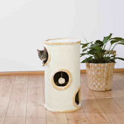 Trixie Drzewo dla kota - Wieża dla kota Samuel. ø 37 cm x 70 cm wysokości. kolor beżowy. dla kota. Arbre a chat