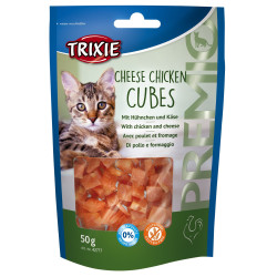 Trixie Hühnerfleisch und Käse für Katzen 50 gr Leckerbissen Katze