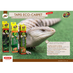 Zoo Med Tapis pour terrarium 38 x 122 cm.   100 % produit recyclées. Substrats