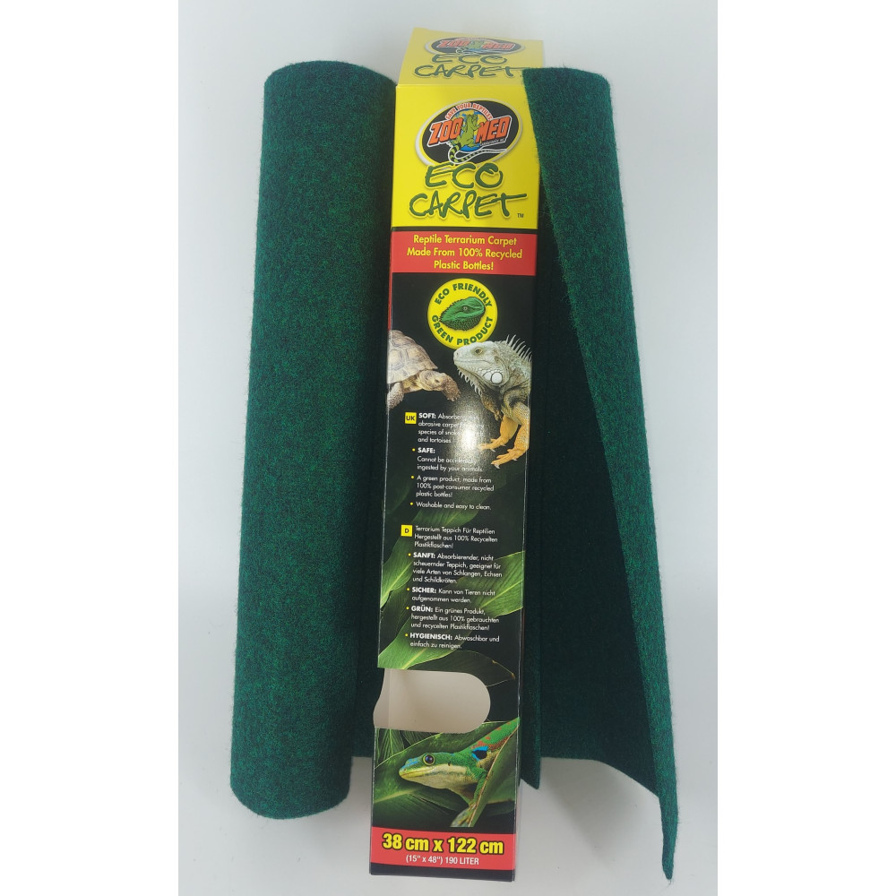 Zoo Med Terrarium mat 38 x 122 cm.   100% recycled product. Substrates