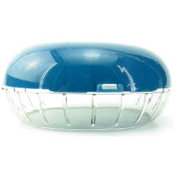 zolux 1 Silent exercise wheel for Rody3 cage . color blue. size ø 14 cm x 5 cm . for rodents. Wheel
