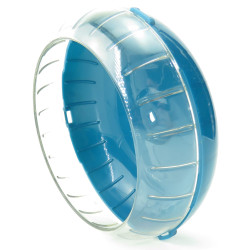 zolux 1 Roue d'exercice silencieuse pour cage Rody3 . couleur bleu. taille ø 14 cm x 5 cm . pour rongeur. Roue