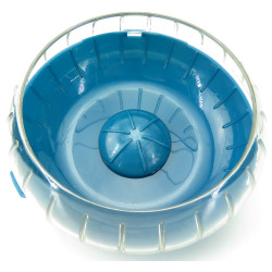 zolux 1 Silent exercise wheel for Rody3 cage . color blue. size ø 14 cm x 5 cm . for rodents. Wheel