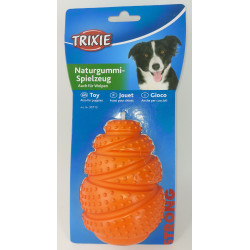 Trixie Brinquedo forte de cão Jumper. 11cm de cor laranja. Brinquedos de mastigar para cães