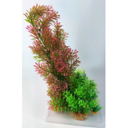 Décoration et autre Déco plantkit idro n°1. plantes artificielles. 7 pieces. H 36 cm. décoration d'aquarium.