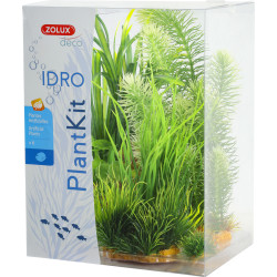 zolux Déco plantkit idro n°3. plantes artificielles. 6 pieces. H 28 cm. décoration d'aquarium. Décoration et autre