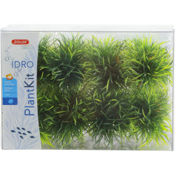Décoration et autre 24 petits buissons déco plant kit idro hauteur 3 cm ø 3.5 cm environ, aquarium