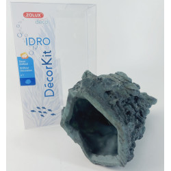 zolux Décor. kit Idro black stone n° 1. dimension 11 x 7.5 x Hauteur 17 cm. pour aquarium. Décoration et autre