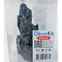 Décoration et autre Décor. kit Idro black stone n°2 dimension 15 x 12 x Hauteur 20 cm pour aquarium.