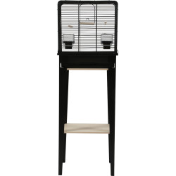 Cages oiseaux Cage et meuble CHIC LOFT. taille S. 38 x 24,5 x hauteur 113cm. couleur noir.