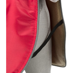 Trixie Casaco vermelho de Orleães. Tamanho XS+. Linha de pescoço: 32-39 cm. para cães. roupa de cão