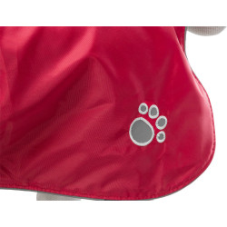 Trixie Cappotto rosso Orleans. Taglia XS+. Scollatura: 32-39 cm. per cani. abbigliamento per cani