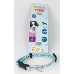 zolux Collar Cachorro Mascotas. 8 mm .16 a 25 cm. de color azul. para los cachorros Collar para cachorros