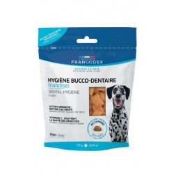 Francodex Tratamentos de Higiene Oral 75g Para Filhotes e Cães Guloseimas para cães