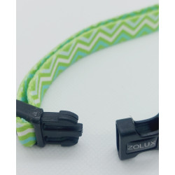 zolux Ketting PUPPY PIXIE. 13 mm .25 tot 39 cm. groene kleur. voor puppies Puppy halsband
