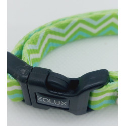zolux Halskette PUPPY PIXIE. 13 mm .25 bis 39 cm. grüne Farbe. für Welpen Welpen-Halsband
