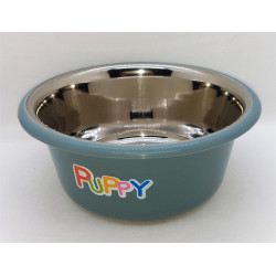 zolux Stainless steel bowl PUPPY. ø 16.5 cm . color blue Bowl, bowl