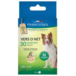 Francodex vers O Net Pest Control 30 comprimidos para cães antiparasitário