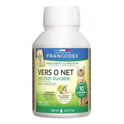 Francodex pest Control Vers O Net 100 ML Drinkable Solution For Kittens and Cats Cat pest control