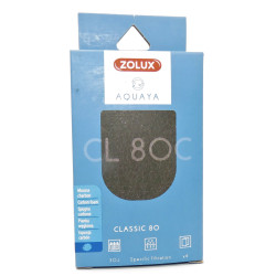 zolux Filtr do klasycznej pompy 80, filtr CO filtr węglowy z pianki 80 C x 4. do akwarium. Masses filtrantes, accessoires