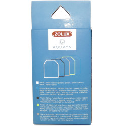 zolux Filter für Pumpe classic 80, CO-Filter 80 C Schaumstoffkohle x 4. für Aquarium. Filtermassen, Zubehör