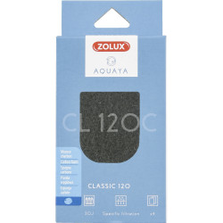 zolux Schiuma di carbonio CL 120 B. per la classica pompa da acquario 120. Supporti filtranti, accessori