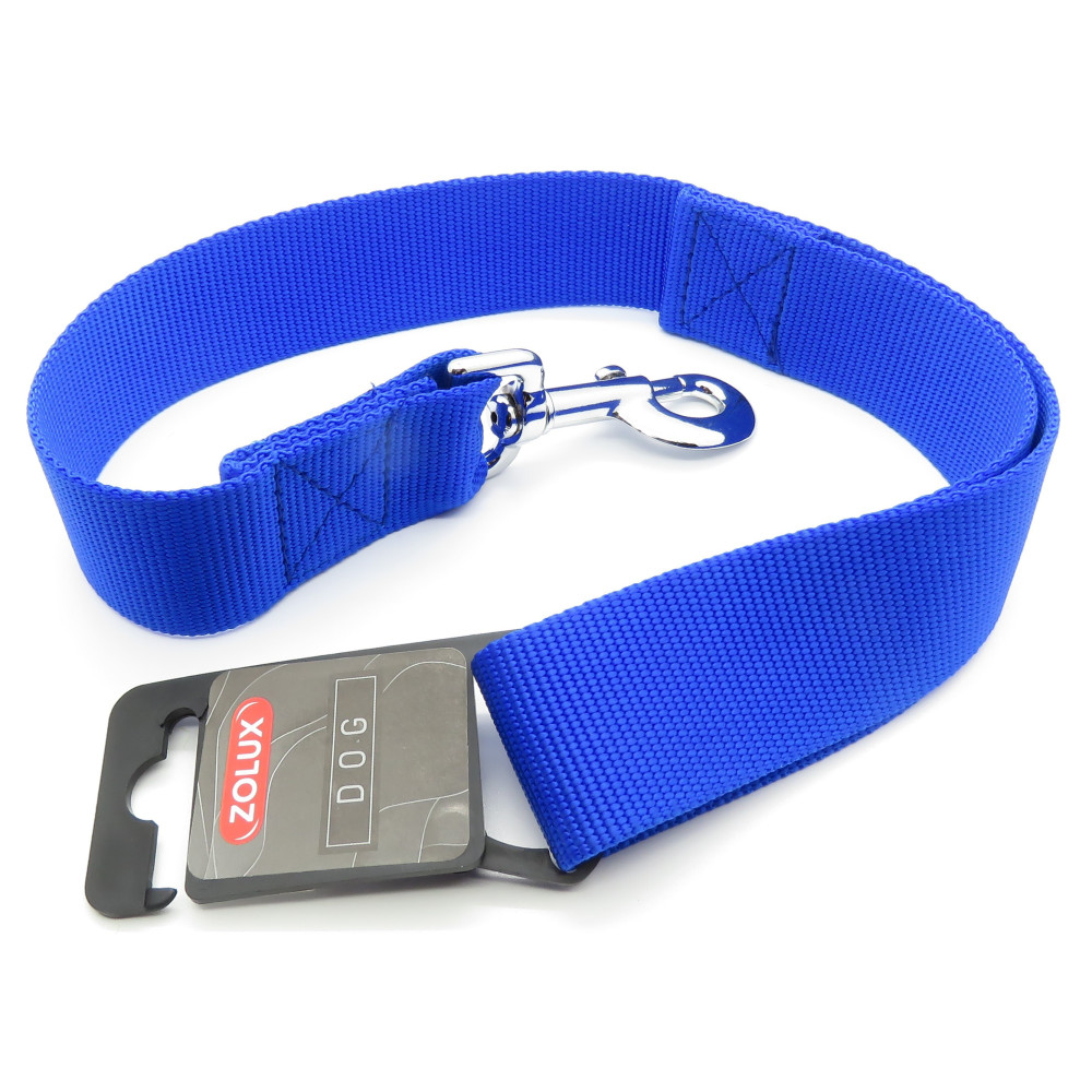 Laisse enrouleur chien Laisse Nylon XL 60 cm bleu pour chien