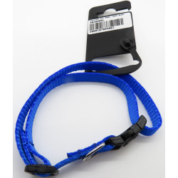 zolux coleira em nylon . tamanho 25 - 35 cm . 10 mm . cor azul . para cão. Colarinho de nylon