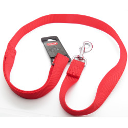 zolux nylon leash . size 1 m . 25 mm . red . for dog. Laisse enrouleur chien