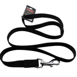 zolux nylon leash . size 1 m . 15 mm . color black. for dog. Laisse enrouleur chien