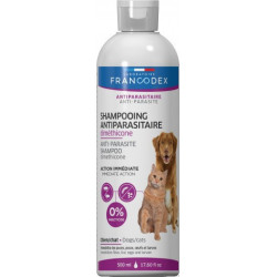 Shampoing Shampooing Antiparasitaire Diméthicone 500ml Pour Chiens et Chats