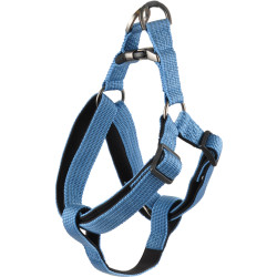 Flamingo Jannu blue harness size S 25-45 cm 15 mm for dogs dog harness