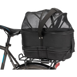 Trixie Cesto de bicicleta para bagageiros estreitos com peso máximo de 6 kg Cesto de bicicleta