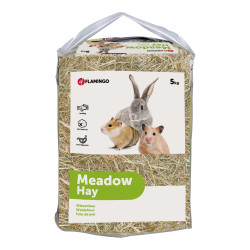 Flamingo Pre-feed hay, 150 litres or 5 kg. for rodents Rodent hay
