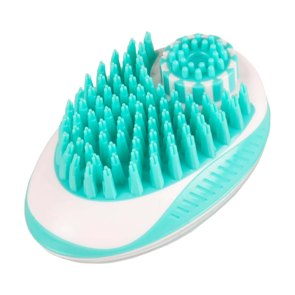 Flamingo Pet Products 2 in 1 Shampoo and Massage Brush Beauty care