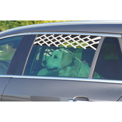 zolux Griglia di sicurezza finestra auto. per il cane. Montaggio auto