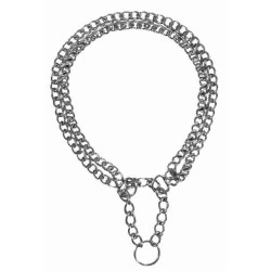 Trixie Collar de ahorque, 2 filas Talla: S-M Dimensiones: 35 cm/2,0 mm Versión: 2 filas para perro cuello de la educación