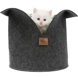 Trixie Reading bed in felt (polyester) Dimensions: ø 40 cm. for cat Bedding