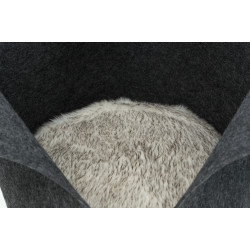 Trixie Cama de lectura de fieltro (poliéster) Dimensiones: ø 40 cm. para gato Ropa de cama