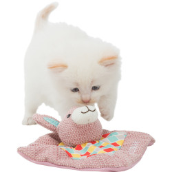 Trixie Junior Doudou Mein Baldrian für Katze. Größe: 13 × 13 cm. Spiele mit Catnip, Baldrian, Matatabi