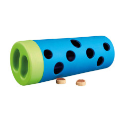 Jeux a récompense friandise jouet friandise Snack Roll pour chien. Dimensions: ø 6/ø 5 × 14 cm