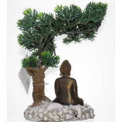 zolux Bonsai Boeddha verspreider. 14.5 x 12 x 20 cm. aquarium decoratie Decoratie en andere