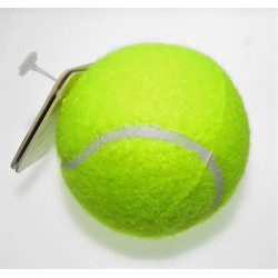 Flamingo Tennisball ø 6 cm. gelbe Farbe. Spielzeug für Hund. Bälle für Hunde