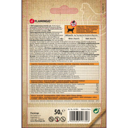 Flamingo Pet Products Candy chicken strips. Hapki BBQ. for cats . 50 g. gluten free. Cat treats